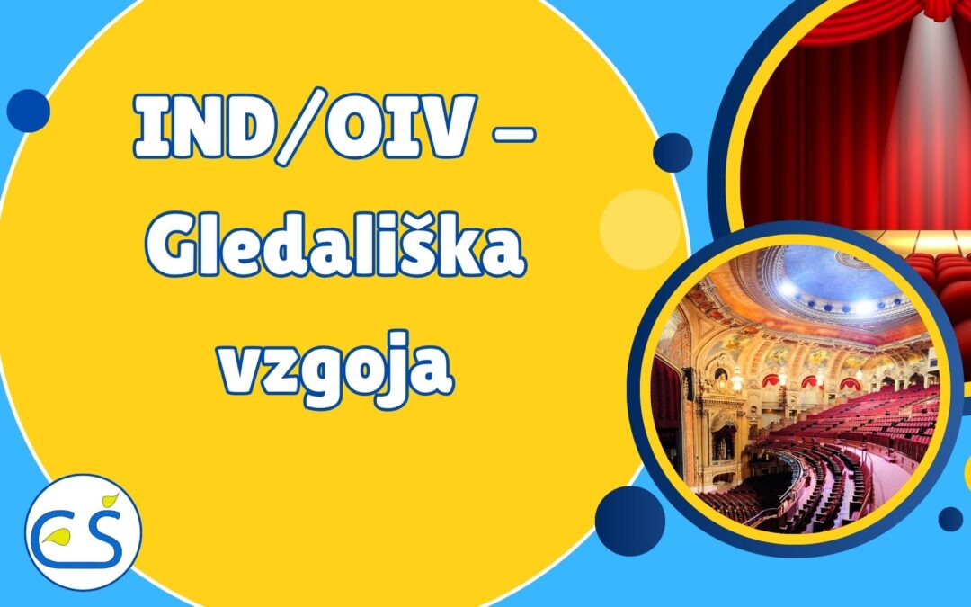 Gledališka vzgoja za dijake 1. letnika