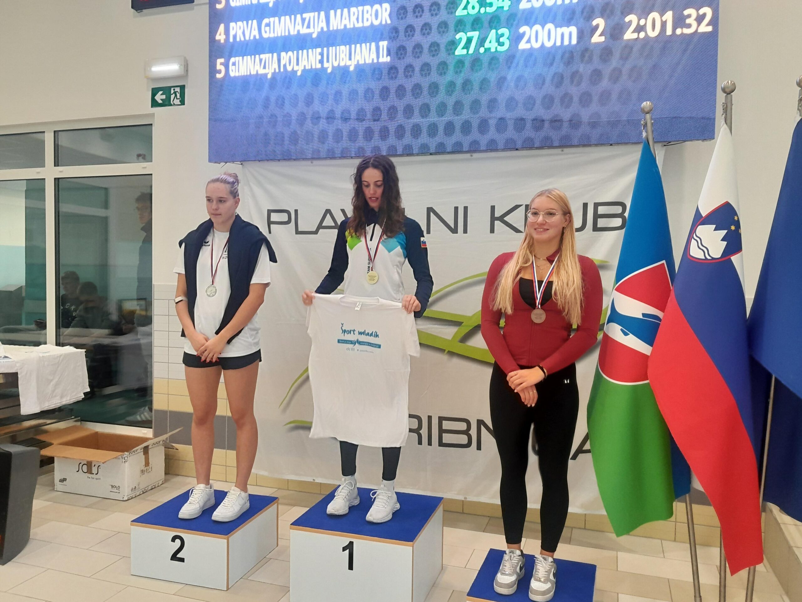 Uspehi naših plavalcev na državnem prvenstvu srednjih šol Uspehi naših plavalcev na državnem prvenstvu srednjih šol