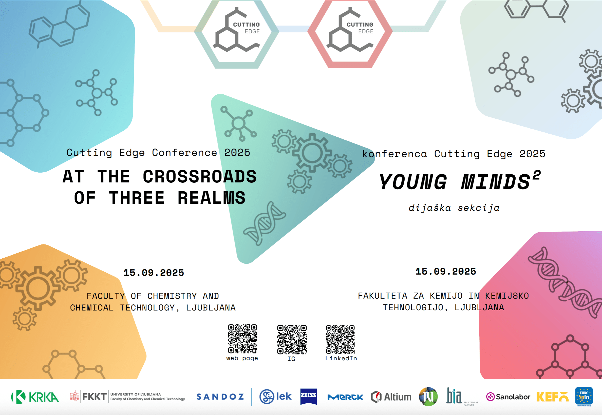 Udeležba naših dijakinj na mednarodni konferenci “Cutting Edge 2025 –  Vrhunski na robu raziskav!”