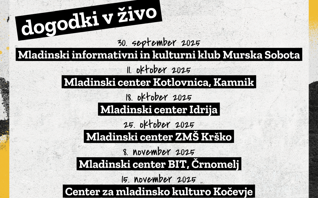 Prvič prijateljstvo na RTV Slovenija tudi v Idriji