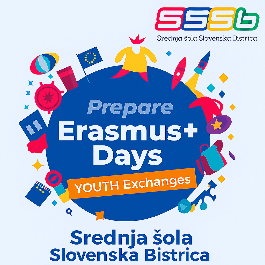 Erasmus+ dnevi 2025: Praznujmo skupaj! Erasmus+ dnevi 2025: Praznujmo skupaj!