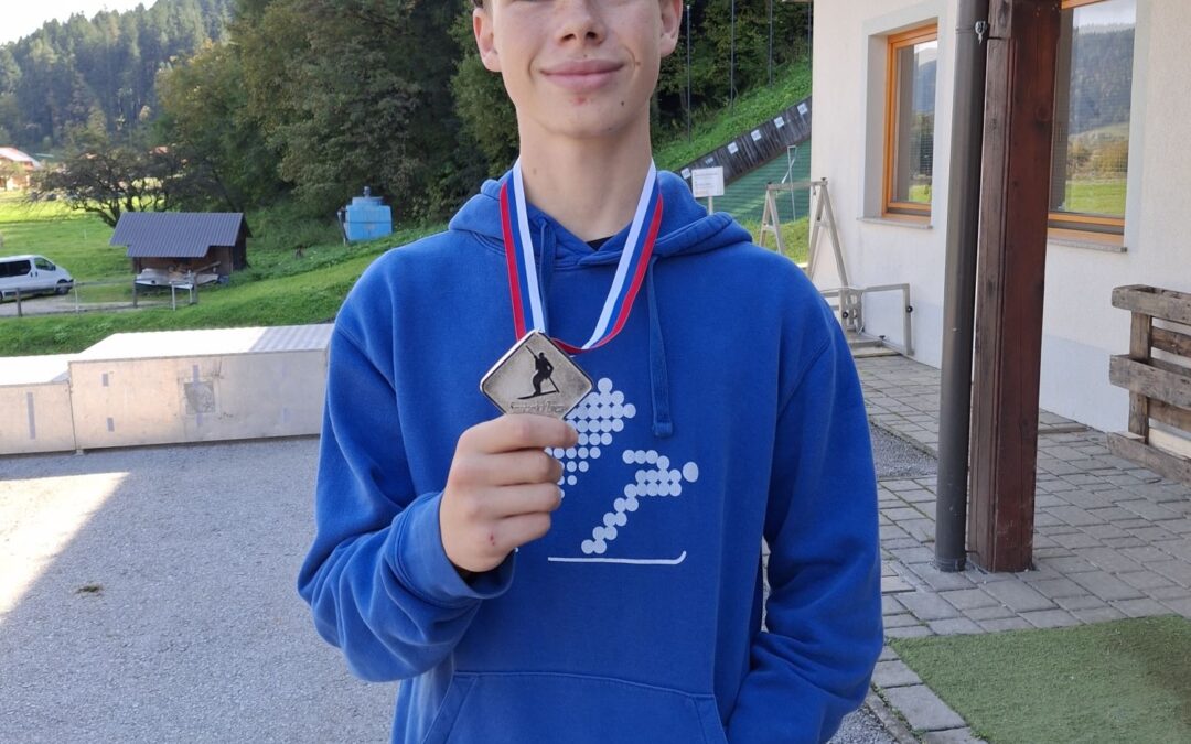 2. mesto na državnem prvenstvu za Lovra Grošlja