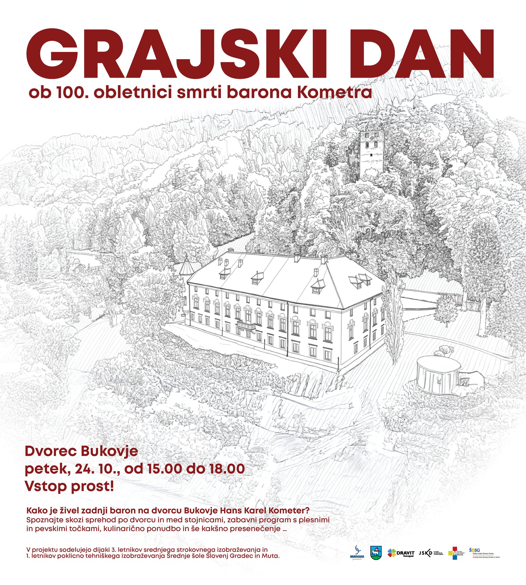 Grajski dan – vabilo Grajski dan – vabilo