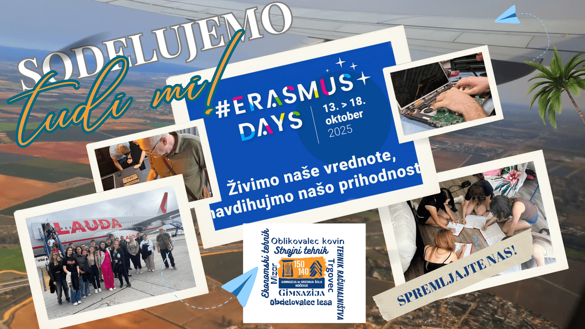 Sodelujemo na Erasmus dnevih 2025!