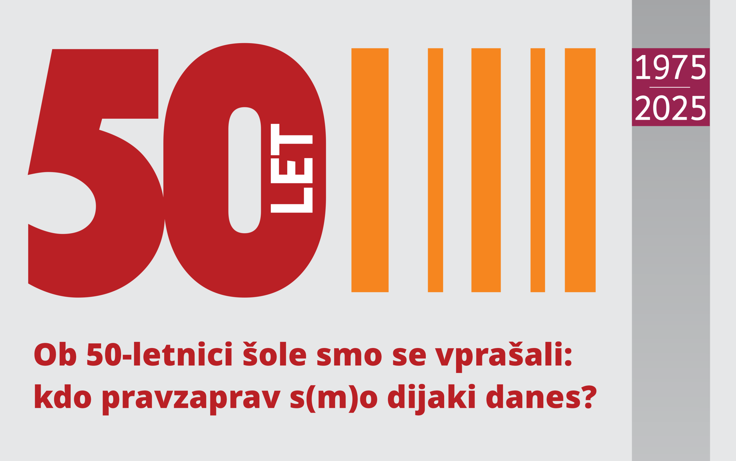 Naša šola v številkah – drugič