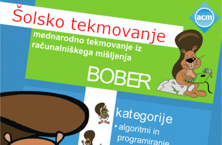Tekmovanje iz računalniškega mišljenja BOBER 2025