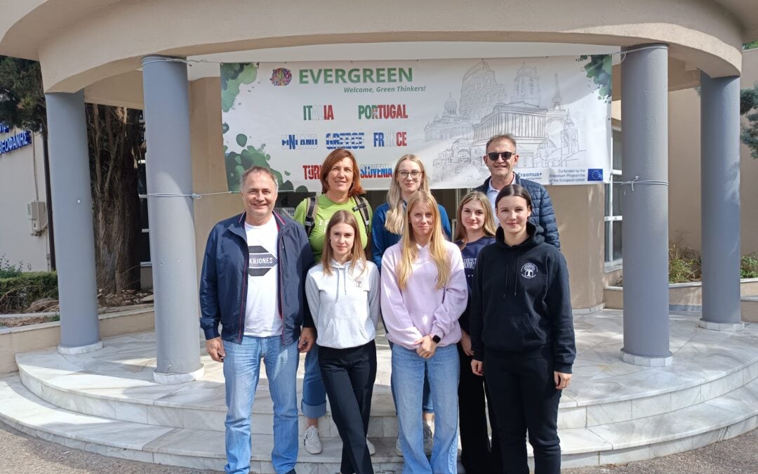Erasmus+ mobilnost v grškem Solunu – projekt Evergreen