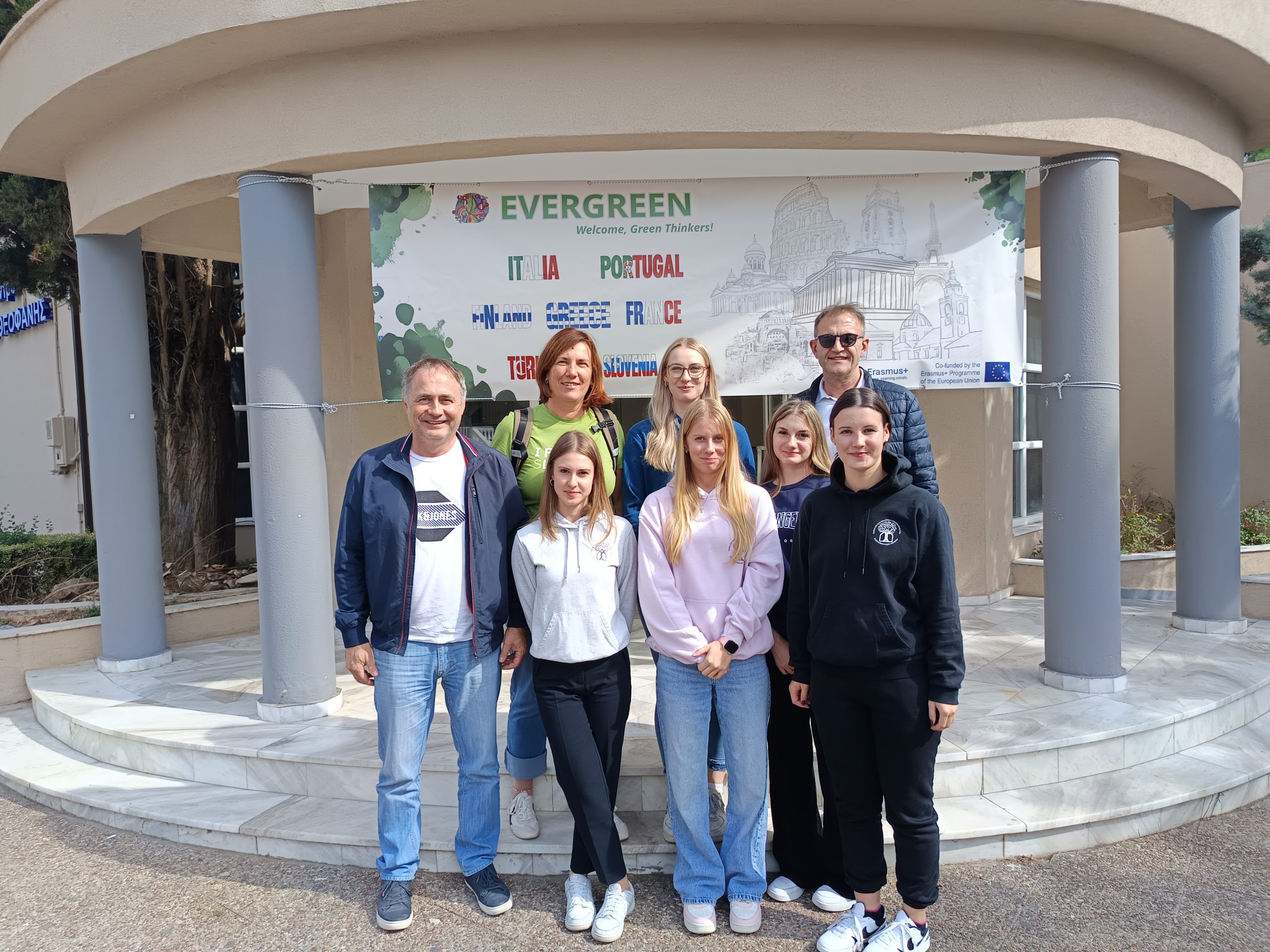Erasmus+ mobilnost v grškem Solunu – projekt Evergreen Erasmus+ mobilnost v grškem Solunu – projekt Evergreen