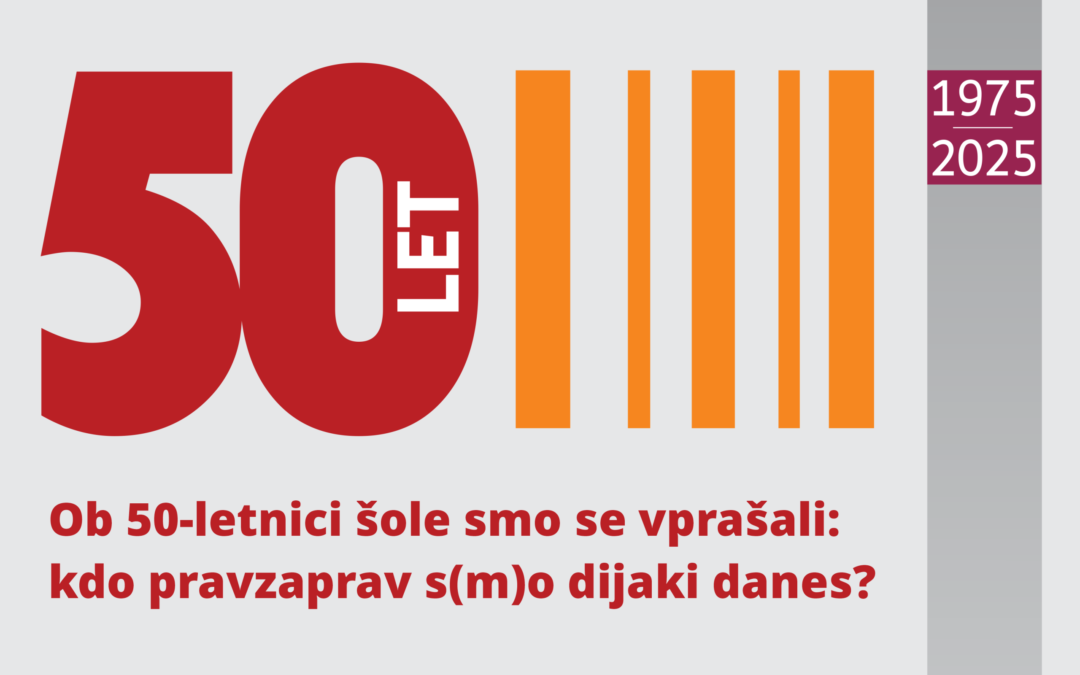 Naša šola v številkah – tretjič