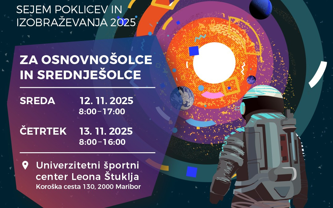 Vabilo na 10. Karierni sejem – sejem poklicev in izobraževanja 2025