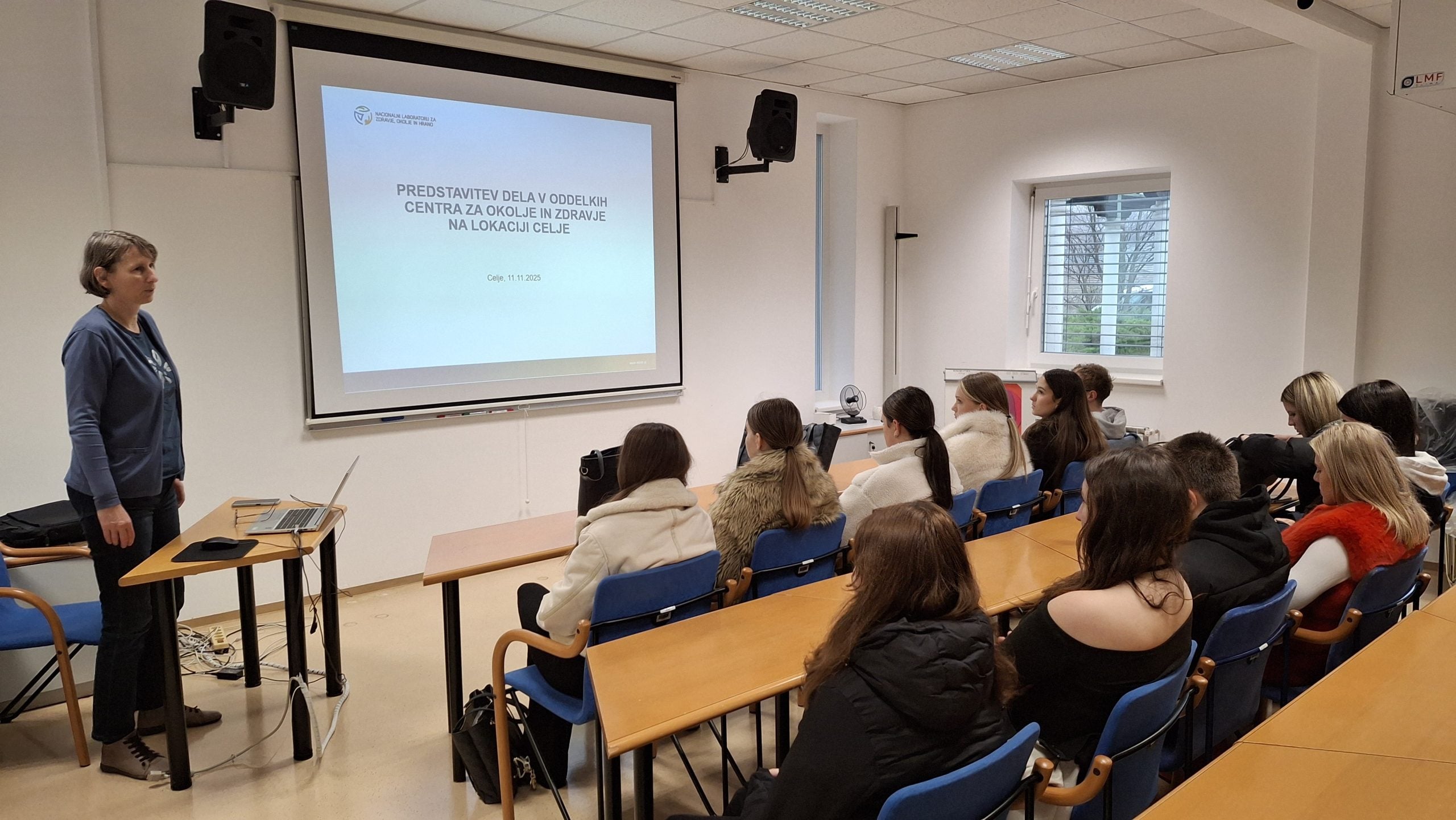 Okoljevarstveniki na ogledu Nacionalnega laboratorija za zdravje, okolje in hrano Okoljevarstveniki na ogledu Nacionalnega laboratorija za zdravje, okolje in hrano