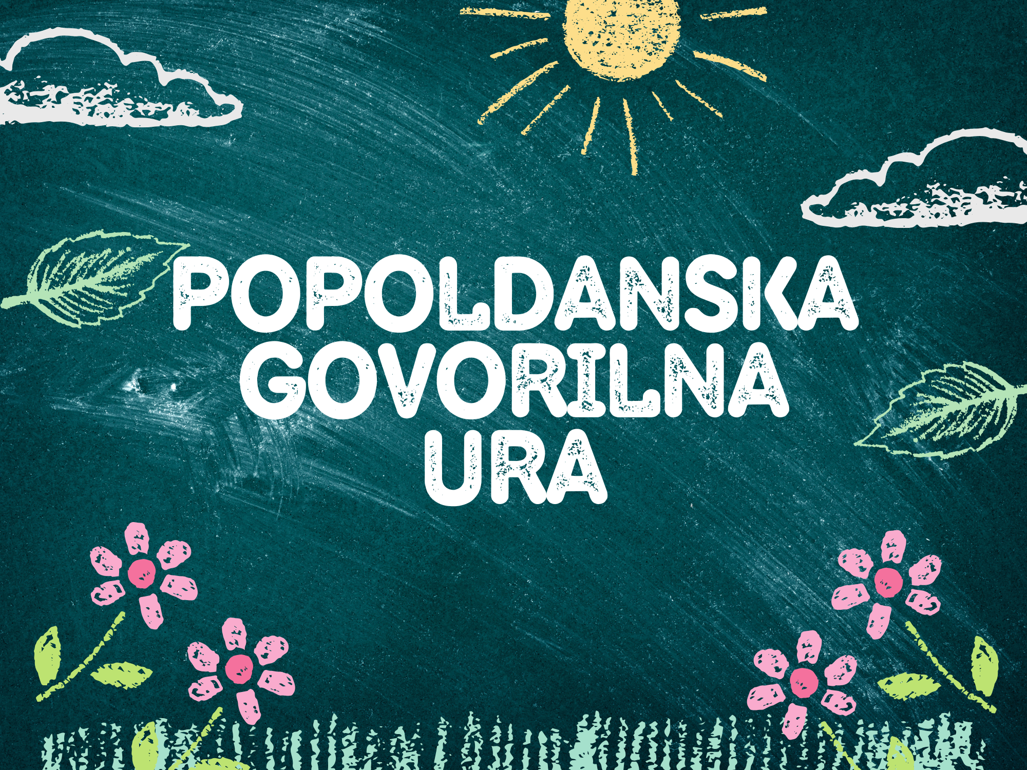 Obvestilo za starše – popoldanska govorilna ura Obvestilo za starše – popoldanska govorilna ura