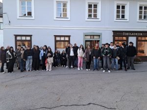Dijaki na ekskurziji na Gorenjskem