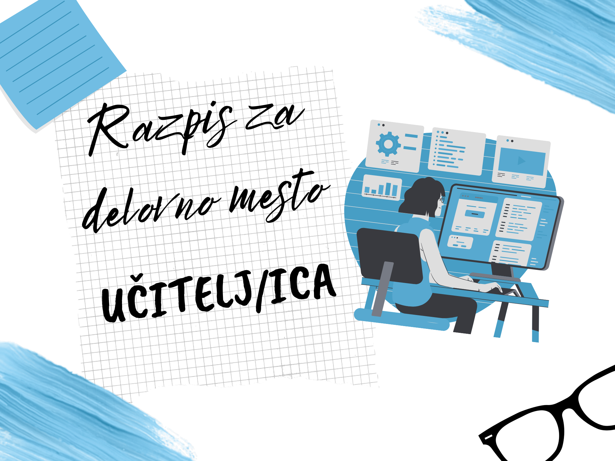 Razpis za prosto delovno mesto – UČITELJ/ICA V PROGRAMIH EKONOMSKE ŠOLE Razpis za prosto delovno mesto – UČITELJ/ICA V PROGRAMIH EKONOMSKE ŠOLE