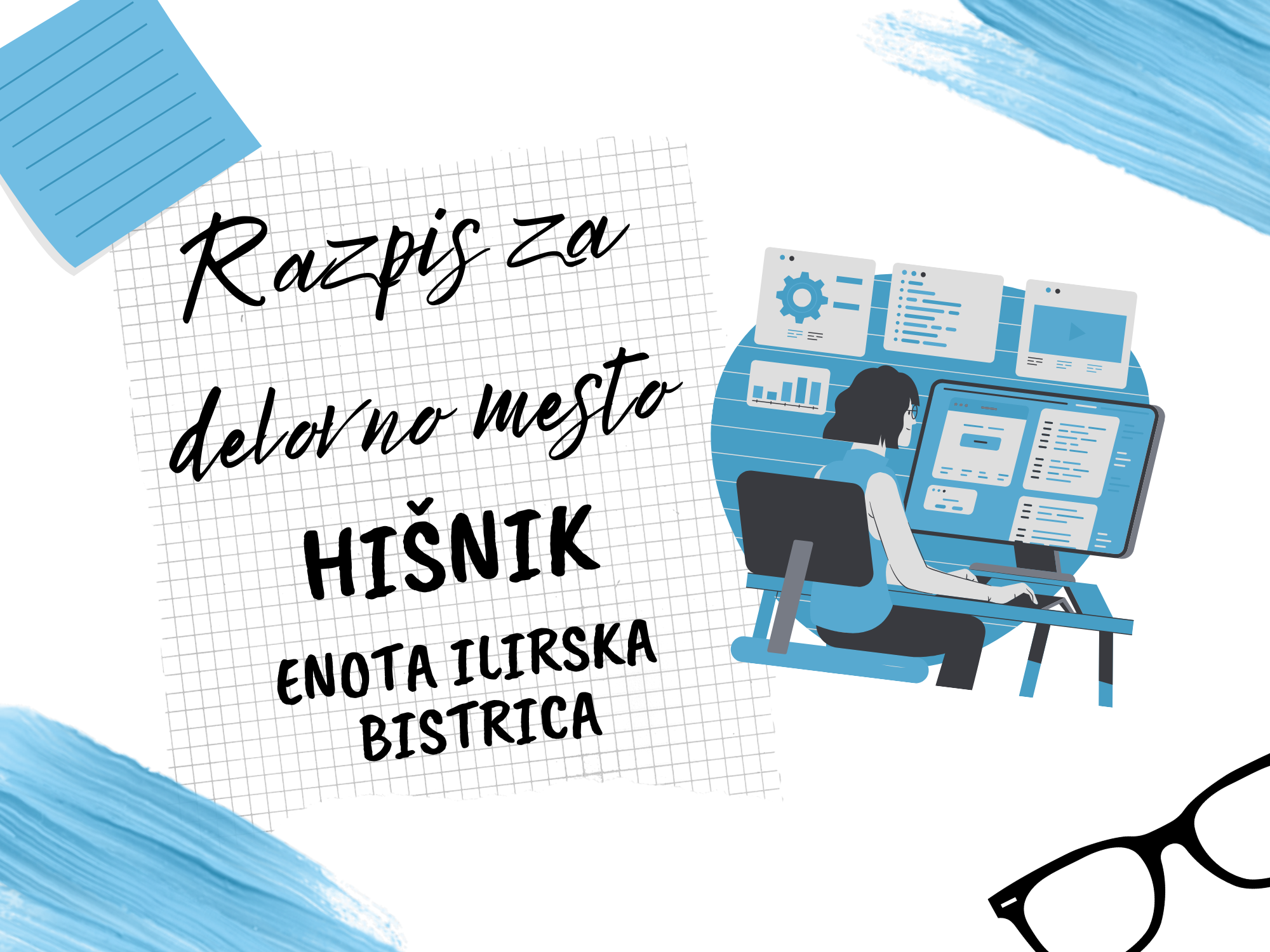 Razpis za prosto delovno mesto – HIŠNIK Razpis za prosto delovno mesto – HIŠNIK