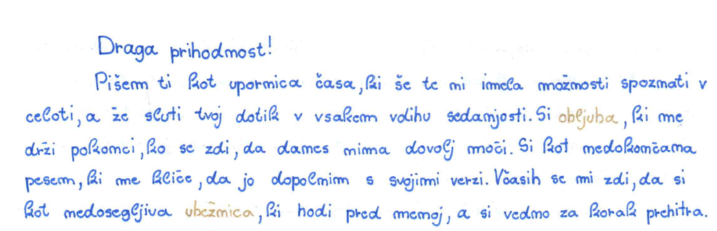 Prvo mesto na literarnem natečaju