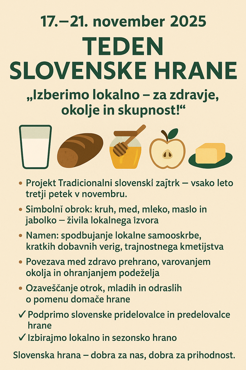 Teden slovenske hrane Teden slovenske hrane