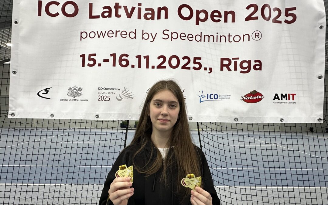 Eva Župevc dvakrat zlata v Rigi