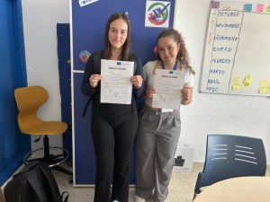 Prejem Erasmus+ certifikatov
