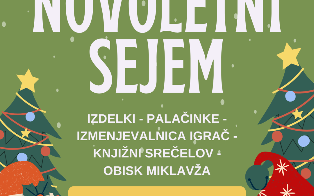 Novoletni sejem Centra IRIS