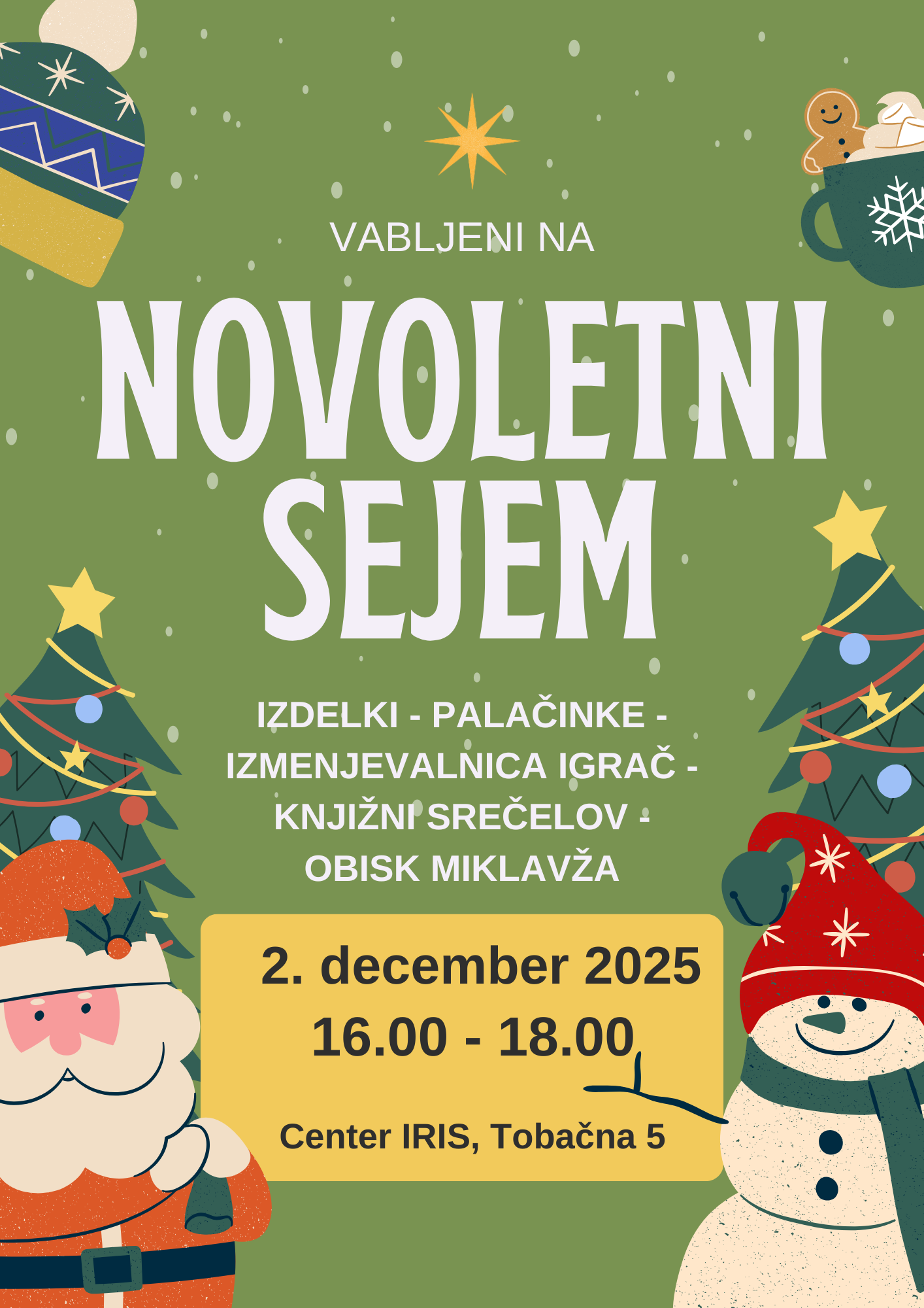 Novoletni sejem Centra IRIS