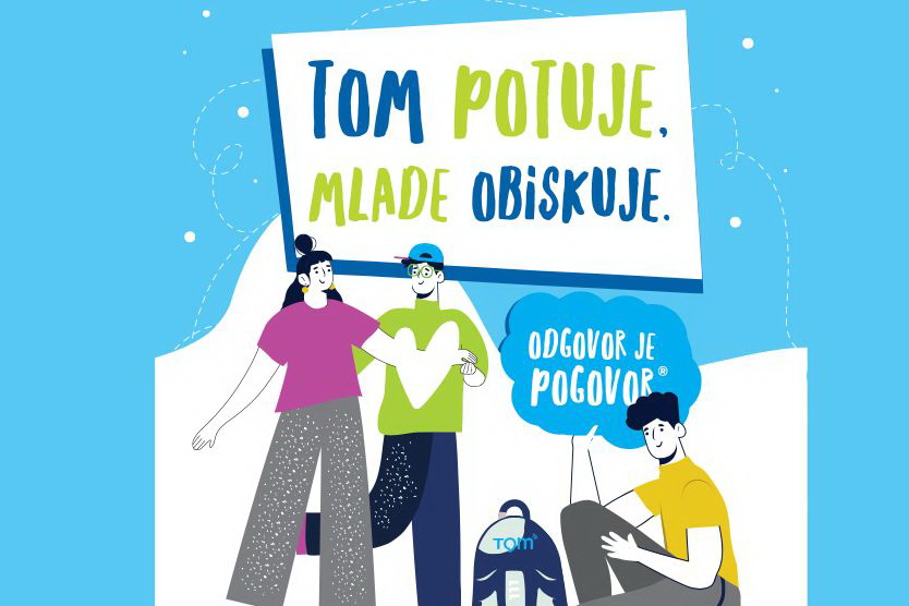 TOM potuje, mlade obiskuje