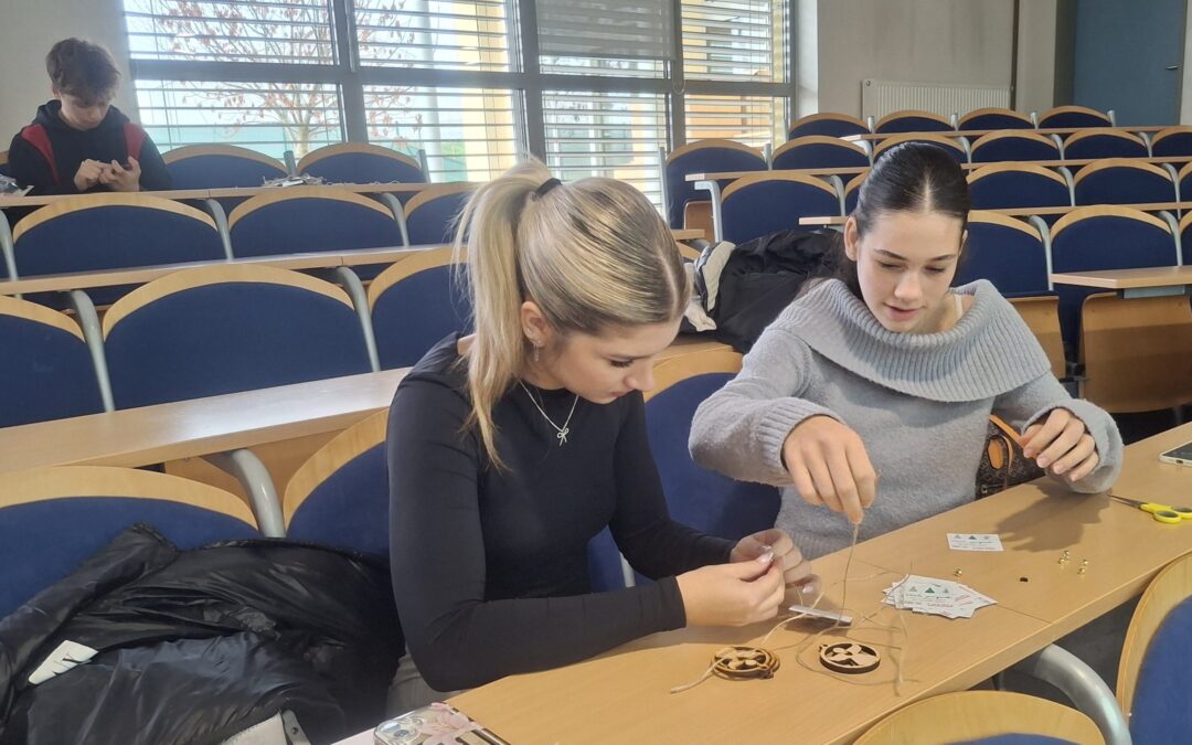 Božična delavnica projekta Simbioza – starostniki