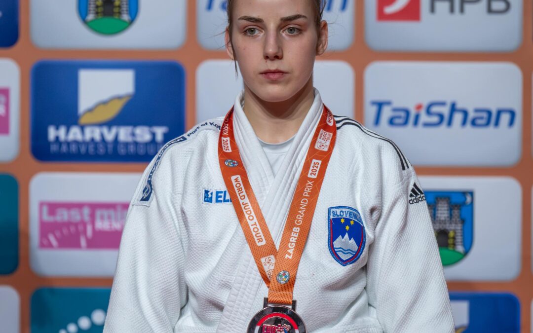 Nika Tomc bronasta v Zagrebu