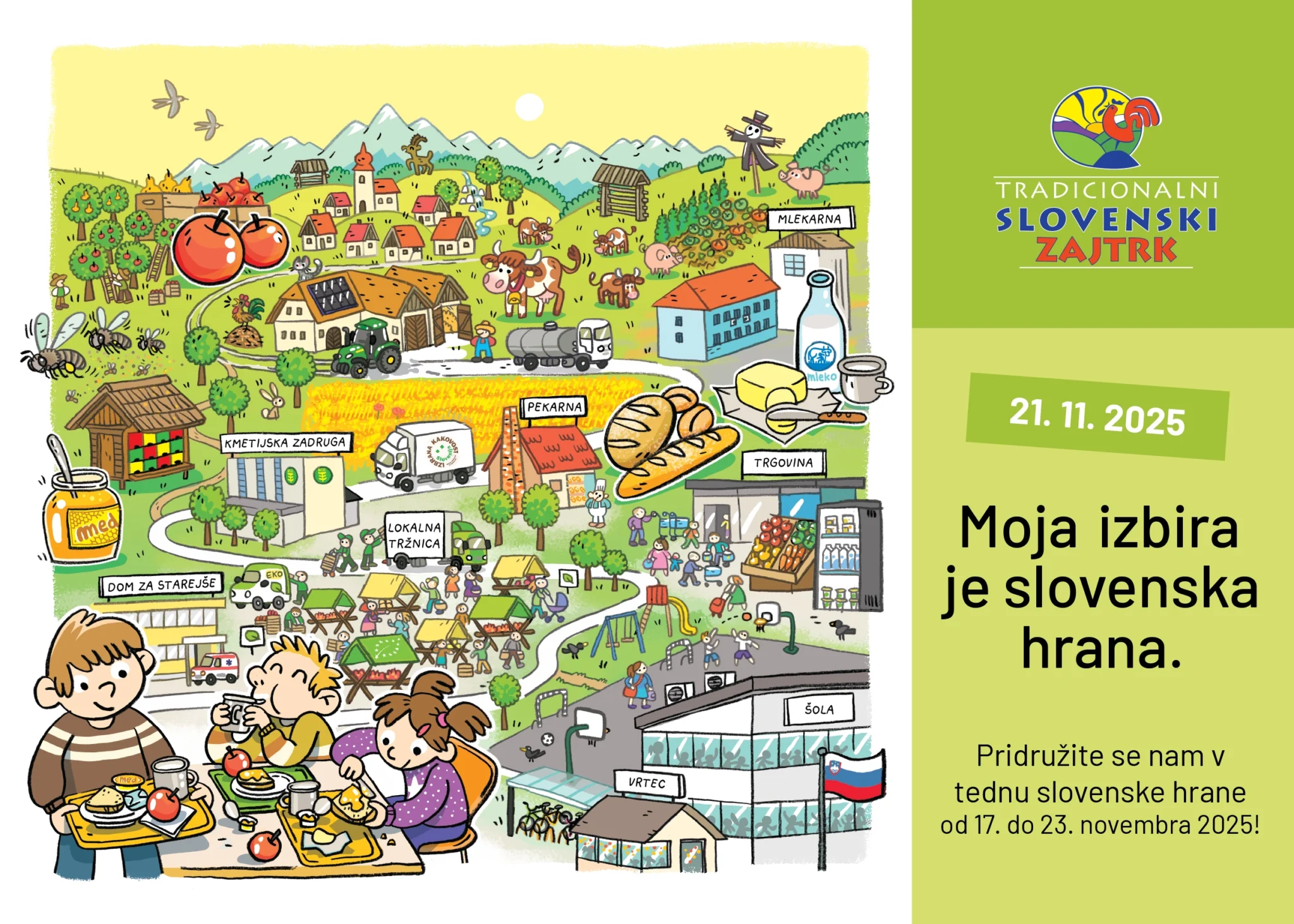 Tradicionalni slovenski zajtrk, 21. 11. 2025 Tradicionalni slovenski zajtrk, 21. 11. 2025