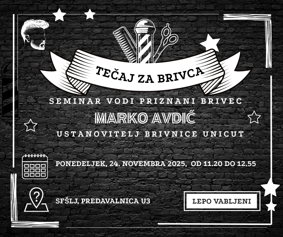Vabilo na seminar Vabilo na seminar