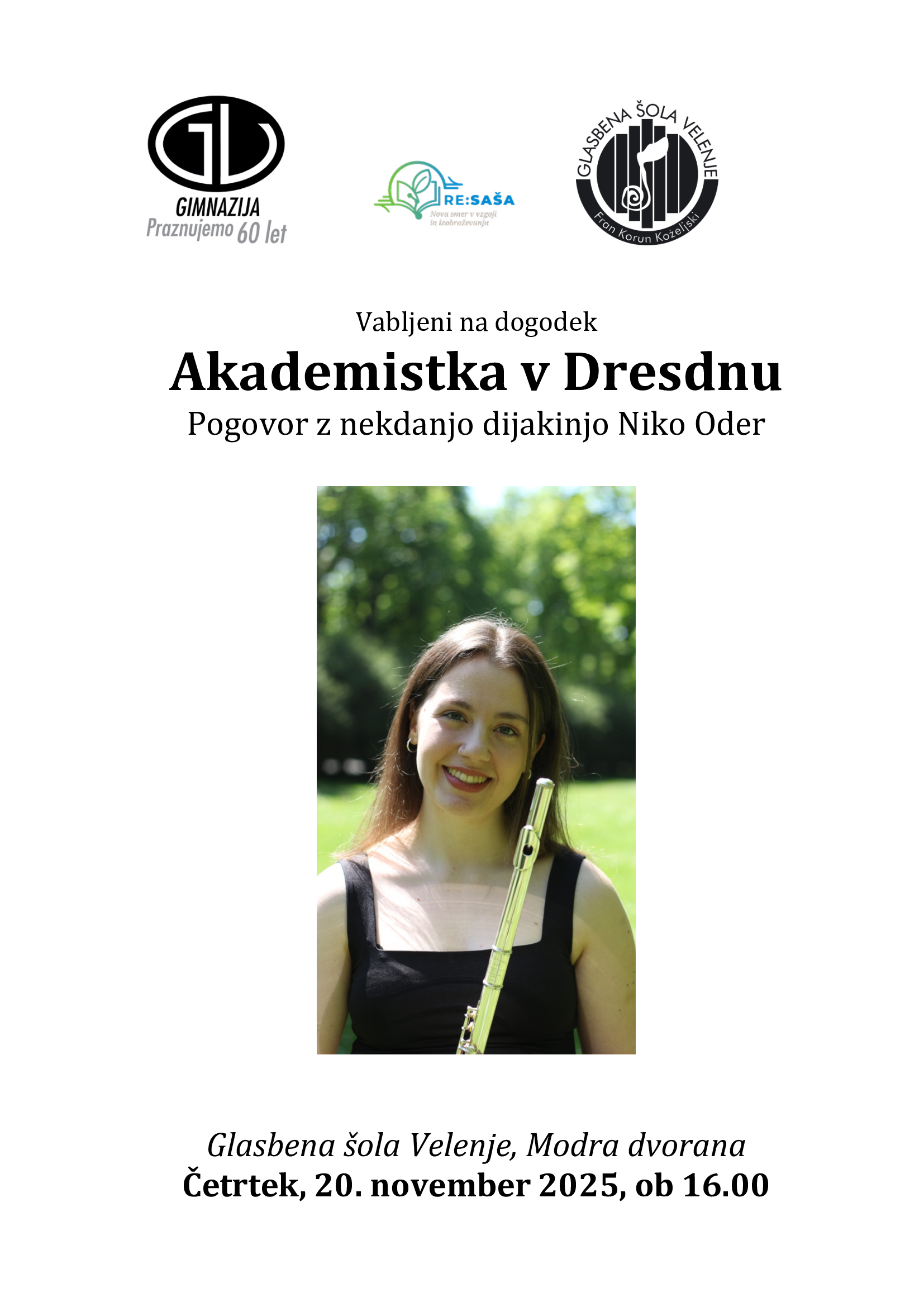 Akademistka v Dresdnu – pogovor z nekdanjo dijakinjo Niko Oder Akademistka v Dresdnu – pogovor z nekdanjo dijakinjo Niko Oder