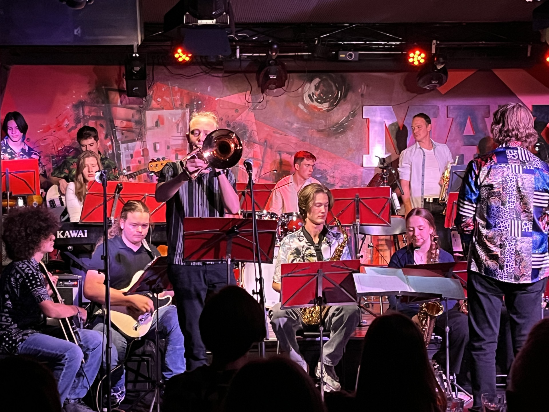 Big band v Max klubu Big band v Max klubu