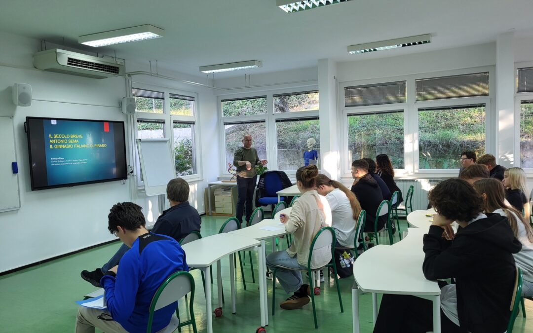 Conferenza sulla fondazione della scuola e sulla figura di Antonio Sema