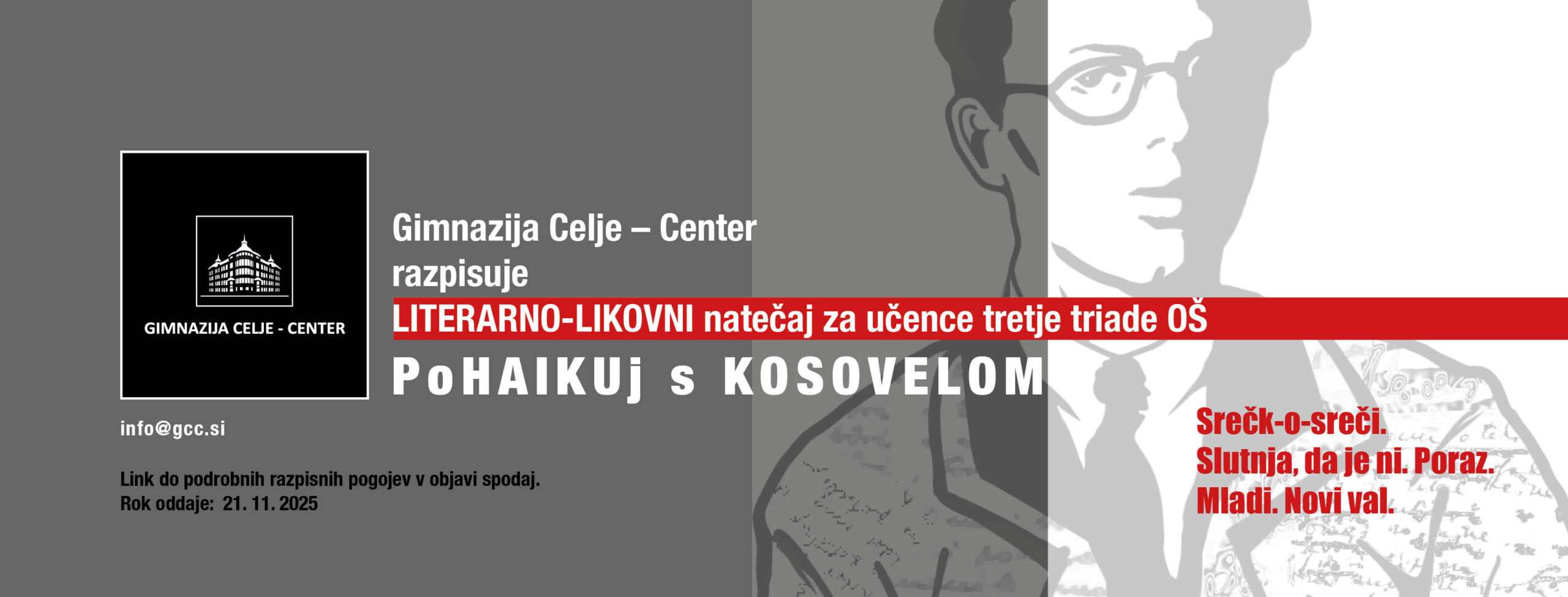 Rezultati literarno-likovnega natečaja PoHAIKUj s KOSOVELOM