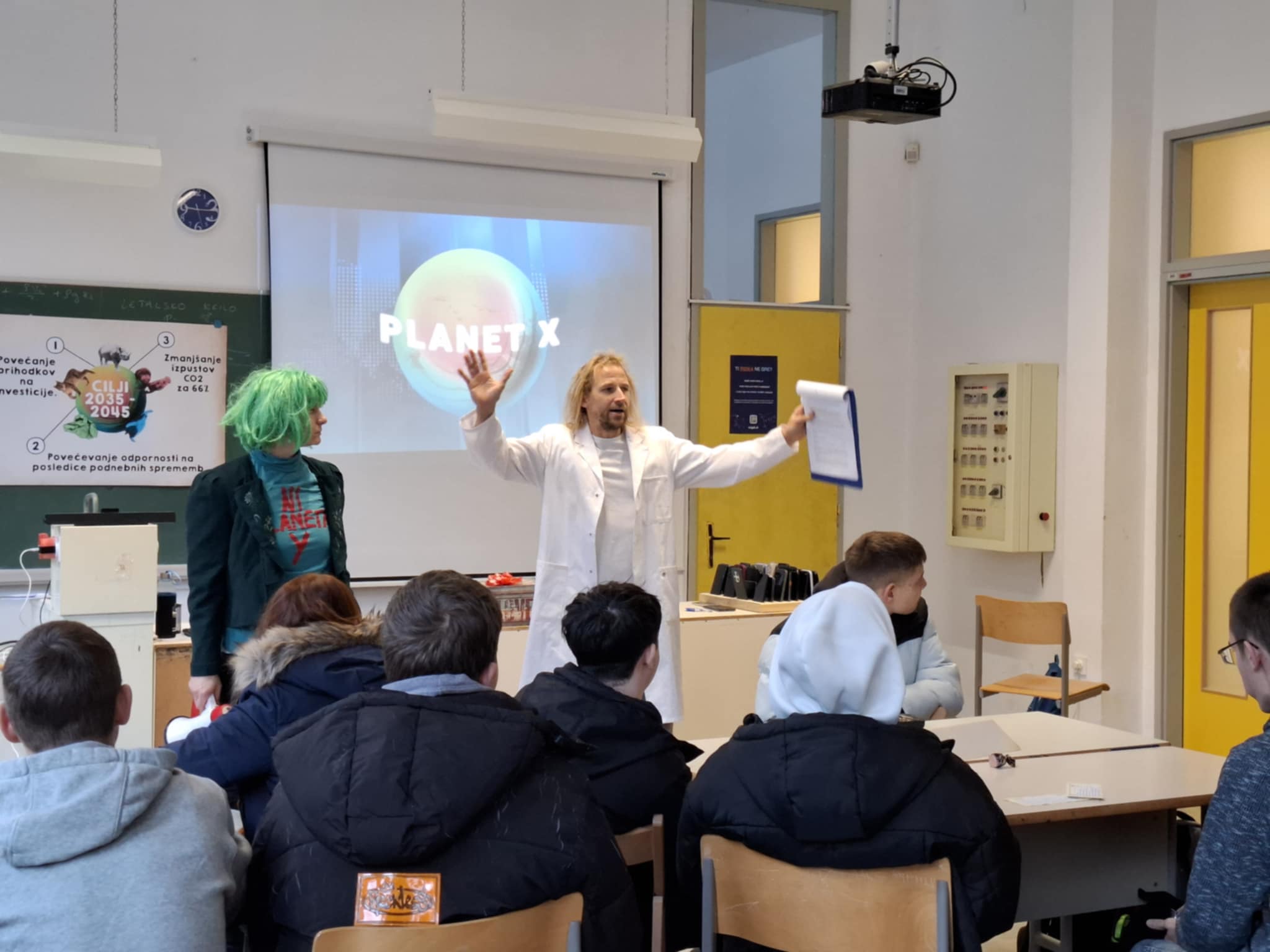 PLANET X: Interaktivna gledališka igra o podnebnih spremembah PLANET X: Interaktivna gledališka igra o podnebnih spremembah