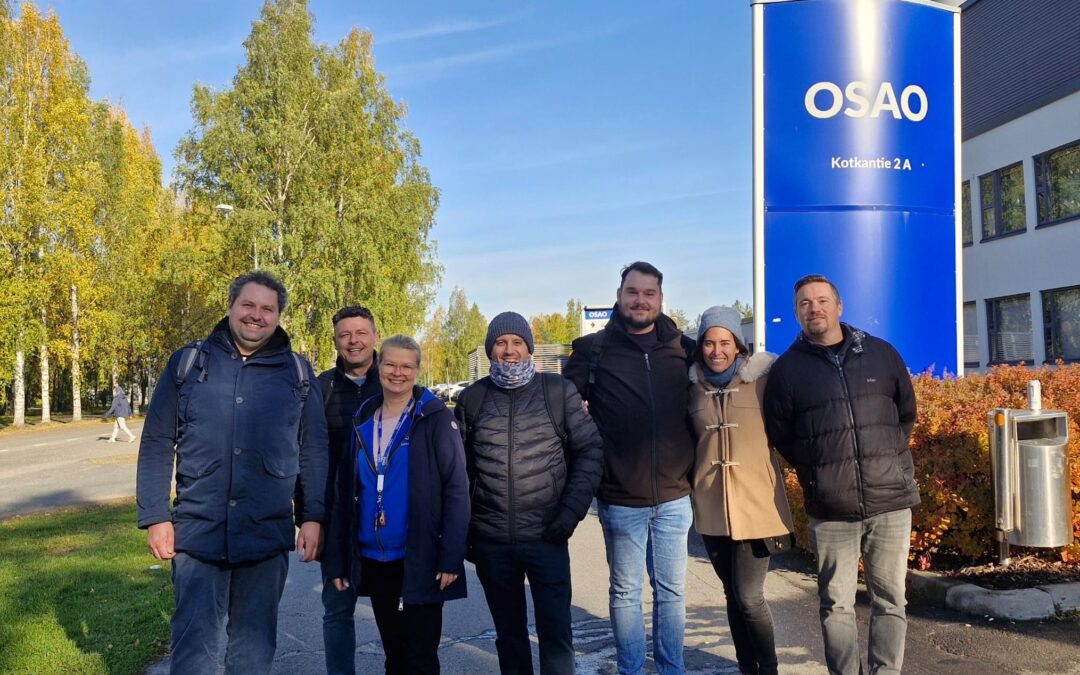 Erasmus+ mobilnost – sledenje na delovnem mestu (Finska, Oulu – Kaukovainio, jesen 2025)