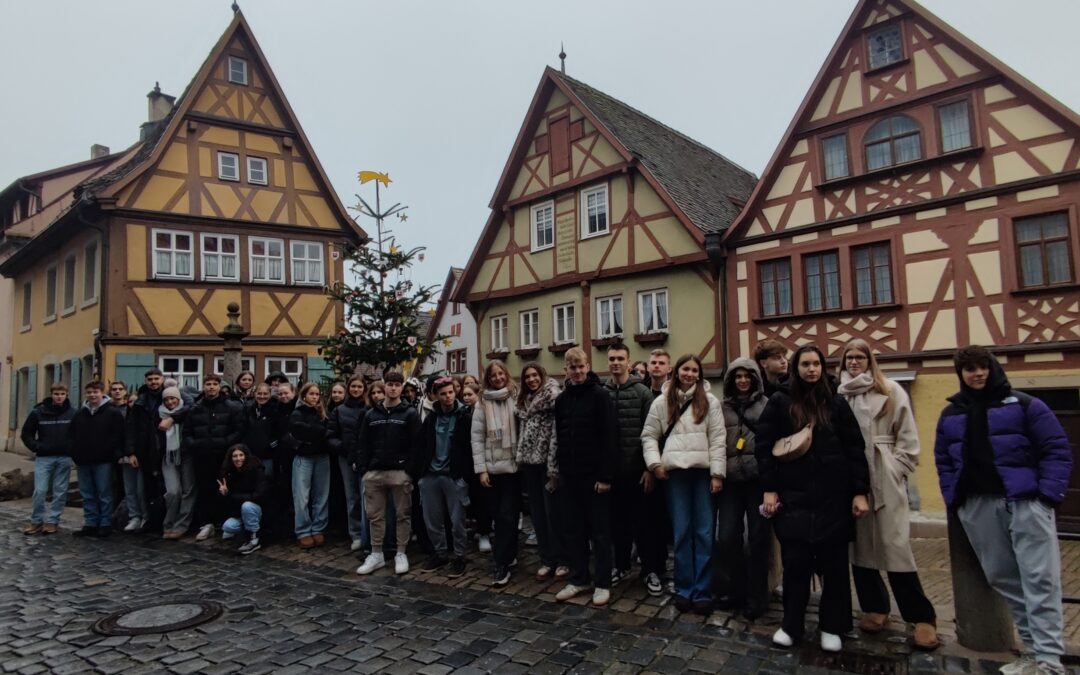 Predbožična ekskurzija dijakov SŠ Josipa Jurčiča  v Nürnberg in Rothenburg ob Tauberi