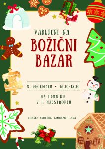 Vabilo na božični bazar 2026