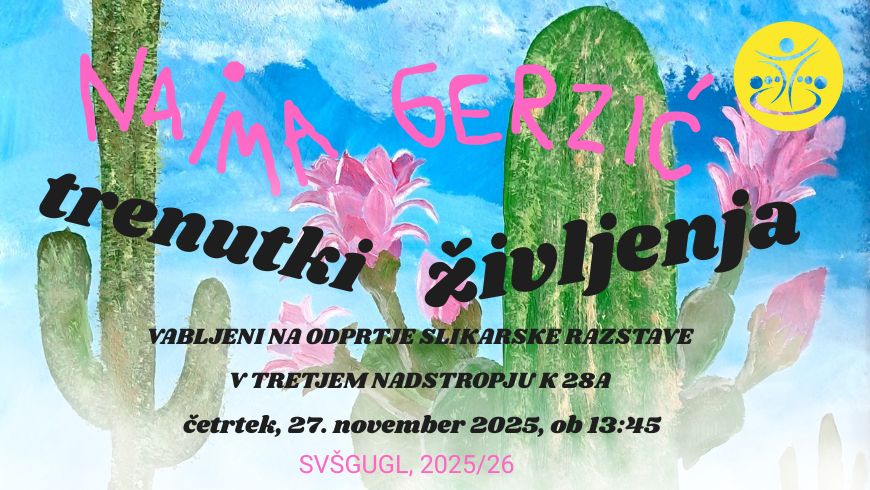 Razstava Trenutki življenja v 3. nadstropju B