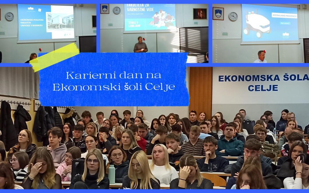 Karierni dan na EŠC: Podpora dijakom zaključnega letnika pri načrtovanju prihodnosti