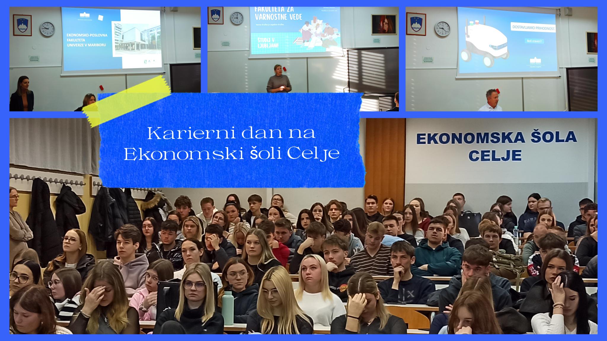 Karierni dan na EŠC: Podpora dijakom zaključnega letnika pri načrtovanju prihodnosti