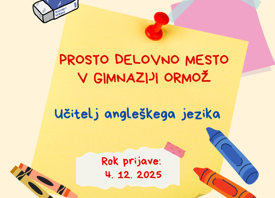 Prosto delovno mesto