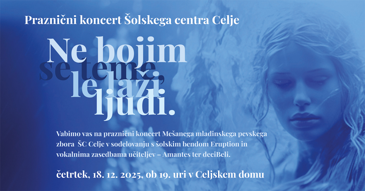 Vabilo na koncert Vabilo na koncert