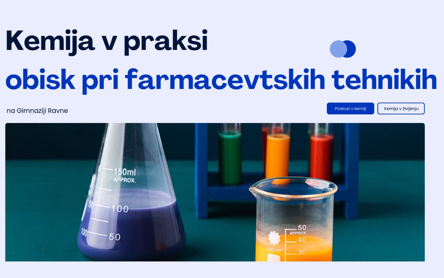 Poskusi v kemiji