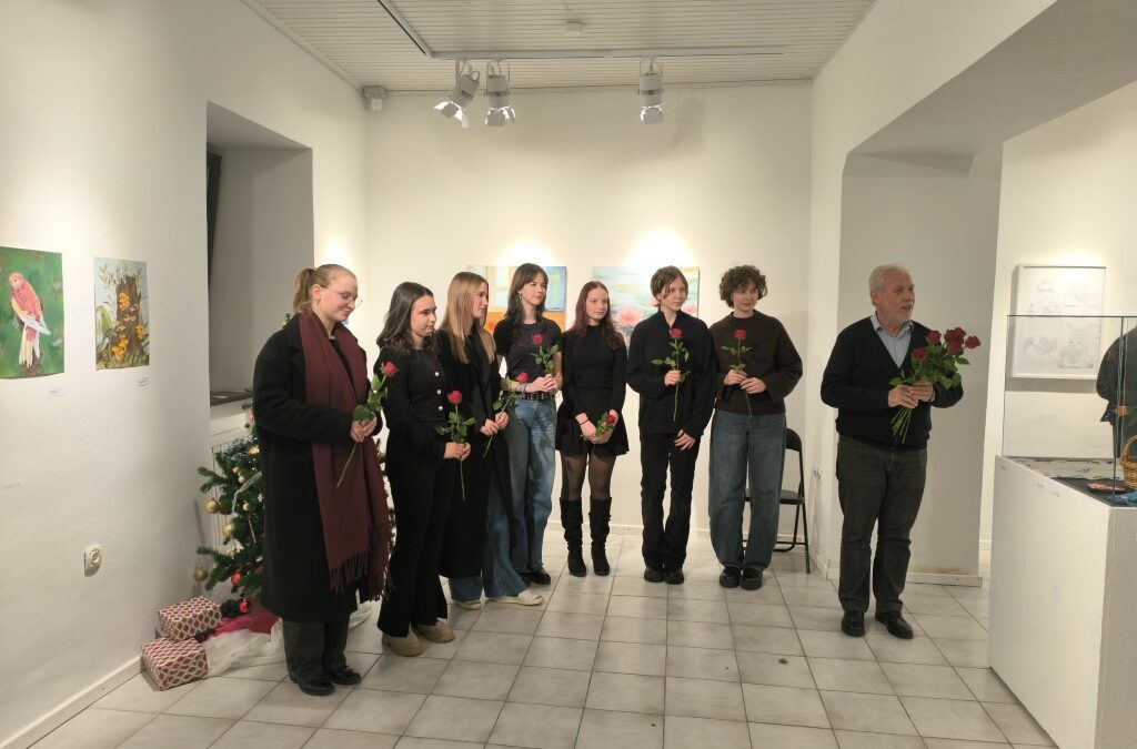 Razstava dijakov likovne smeri umetniške Gimnazije ŠC Velenje v Mestni galeriji Šoštanj ob sodelovanju učencev OŠ KDK  Šoštanj
