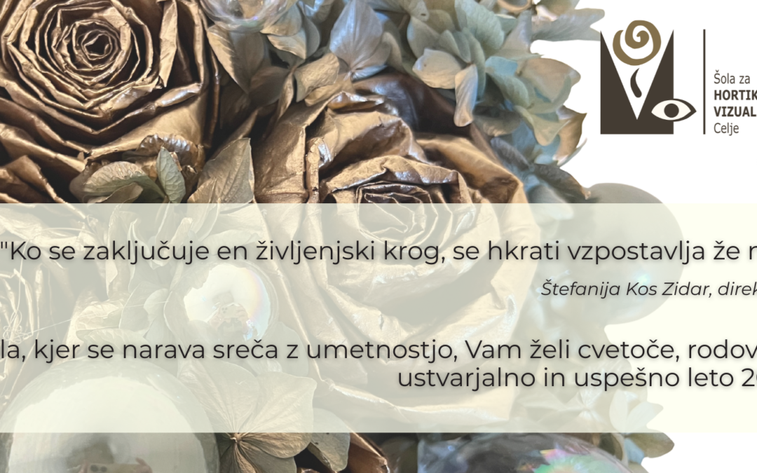 Voščilo za prihajajoče se leto