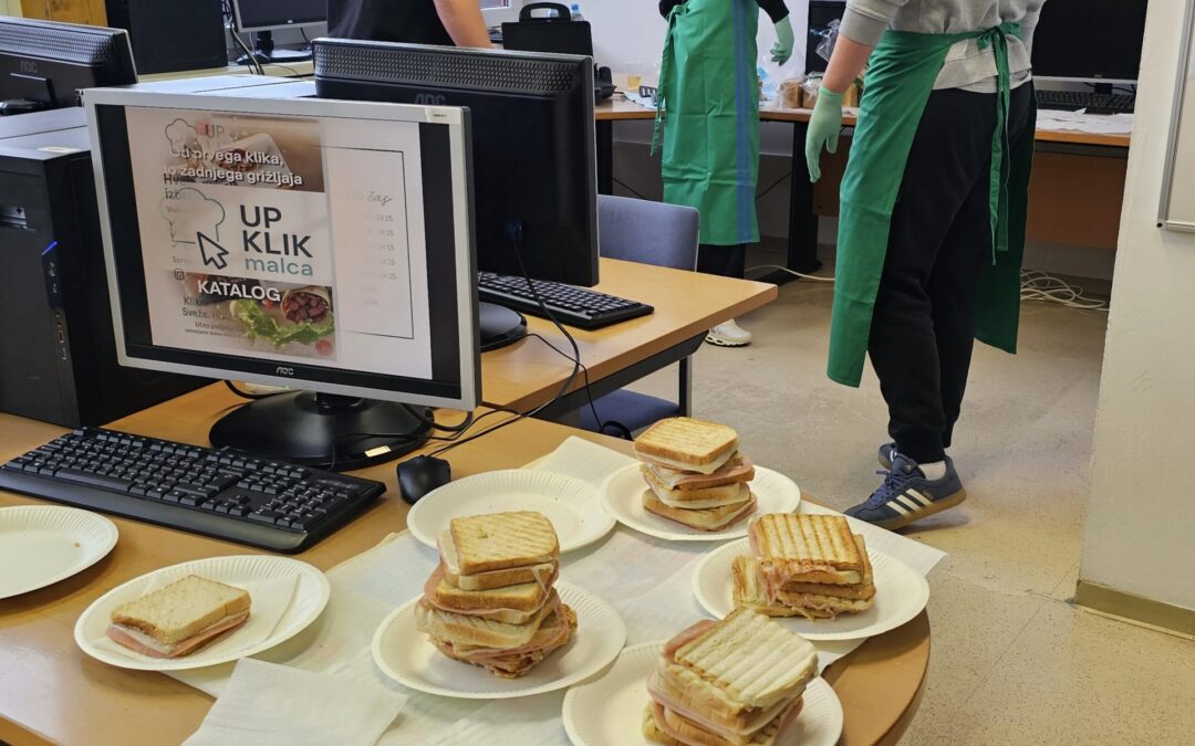 101 sendvič – dogodek UP KlikMalca
