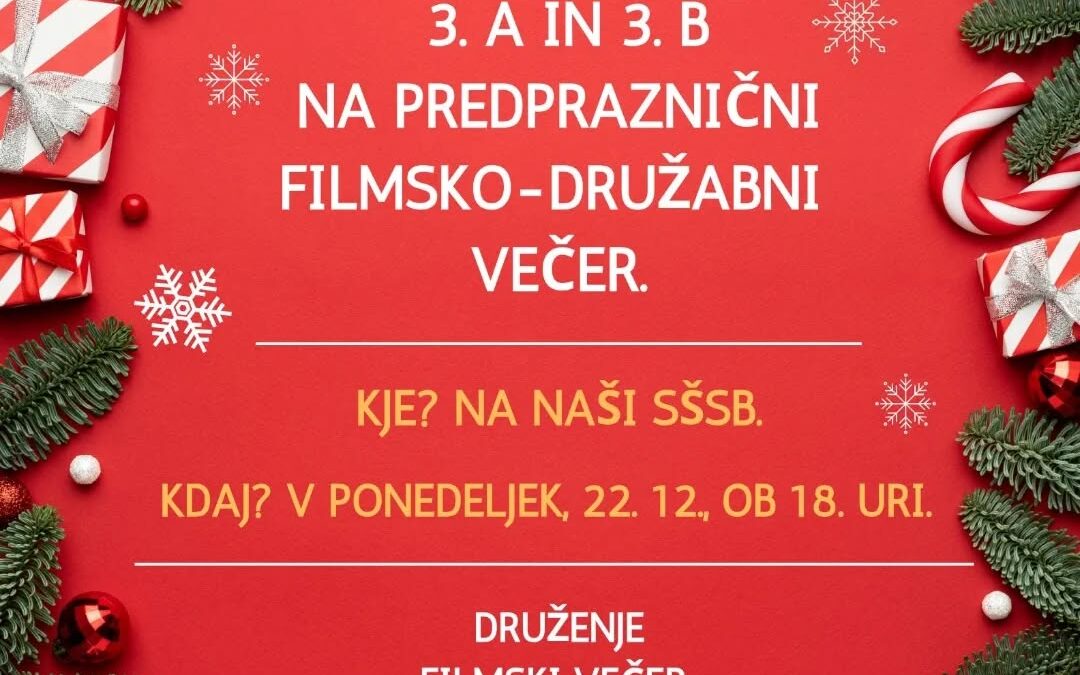 Fimsko-družabni večer