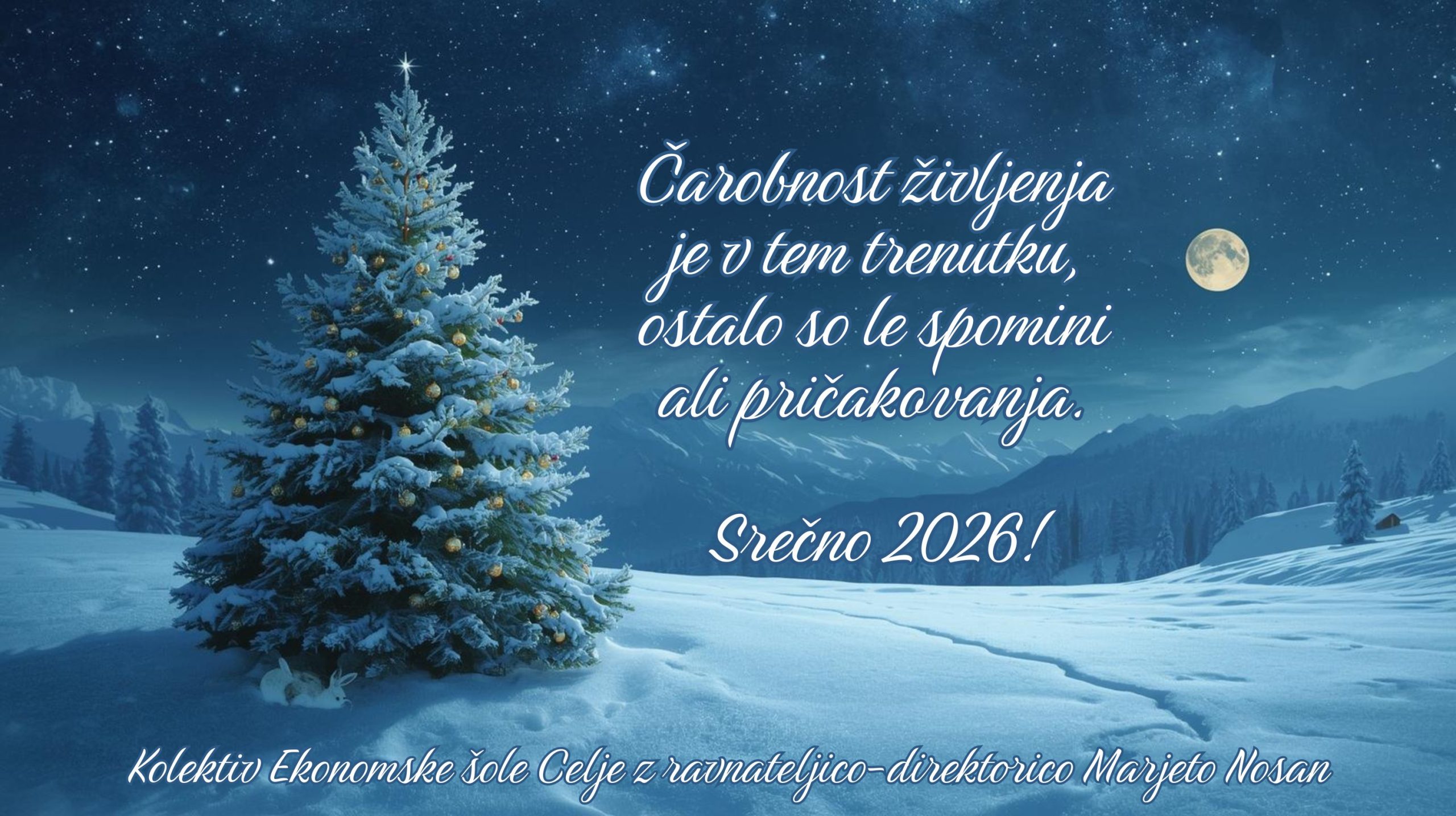 Voščilo in uradne ure