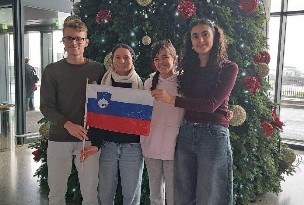Francoski dijakinji na enomesečni izmenjavi Erasmus+